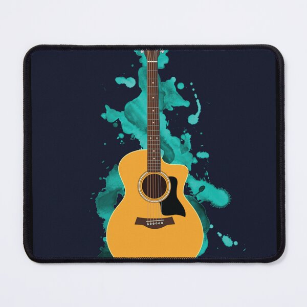 Item preview, Auditorium Style Acoustic Guitar Natural Finish Sticker designed and sold by raynesjestero.