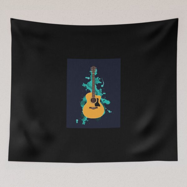 Item preview, Auditorium Style Acoustic Guitar Natural Finish Sticker designed and sold by raynesjestero.