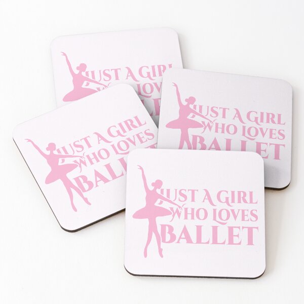 Item preview, Just A Girl Who Loves Ballet designed and sold by Styler Design.