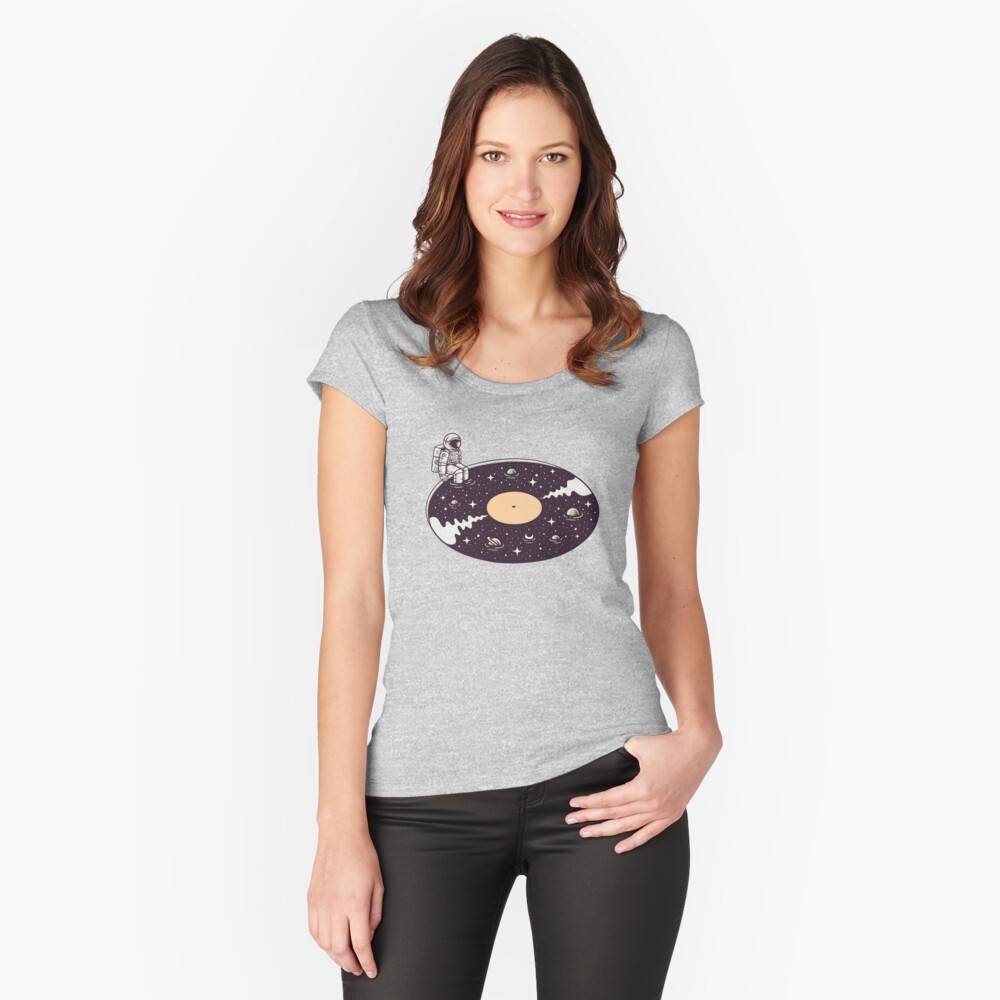 Item preview, Fitted Scoop T-Shirt designed and sold by buko.