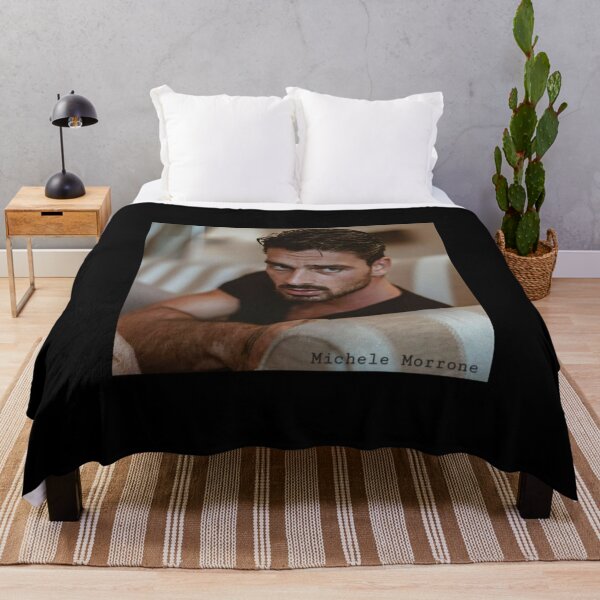 Michele Morrone Throw Blankets for Sale Redbubble