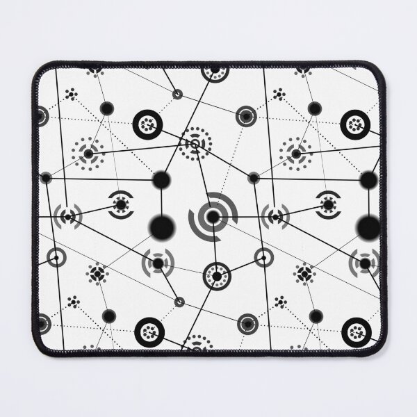 Item preview, Black and white geometric pattern designed and sold by reka88.
