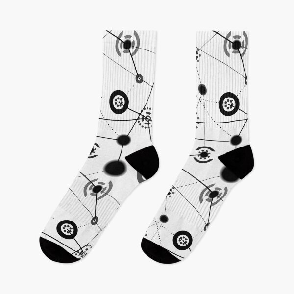 Item preview, Black and white geometric pattern designed and sold by reka88.