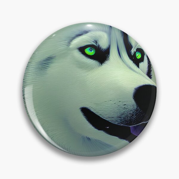Item preview, Siberian Husky colorful dog portrait #40 designed and sold by supeart.