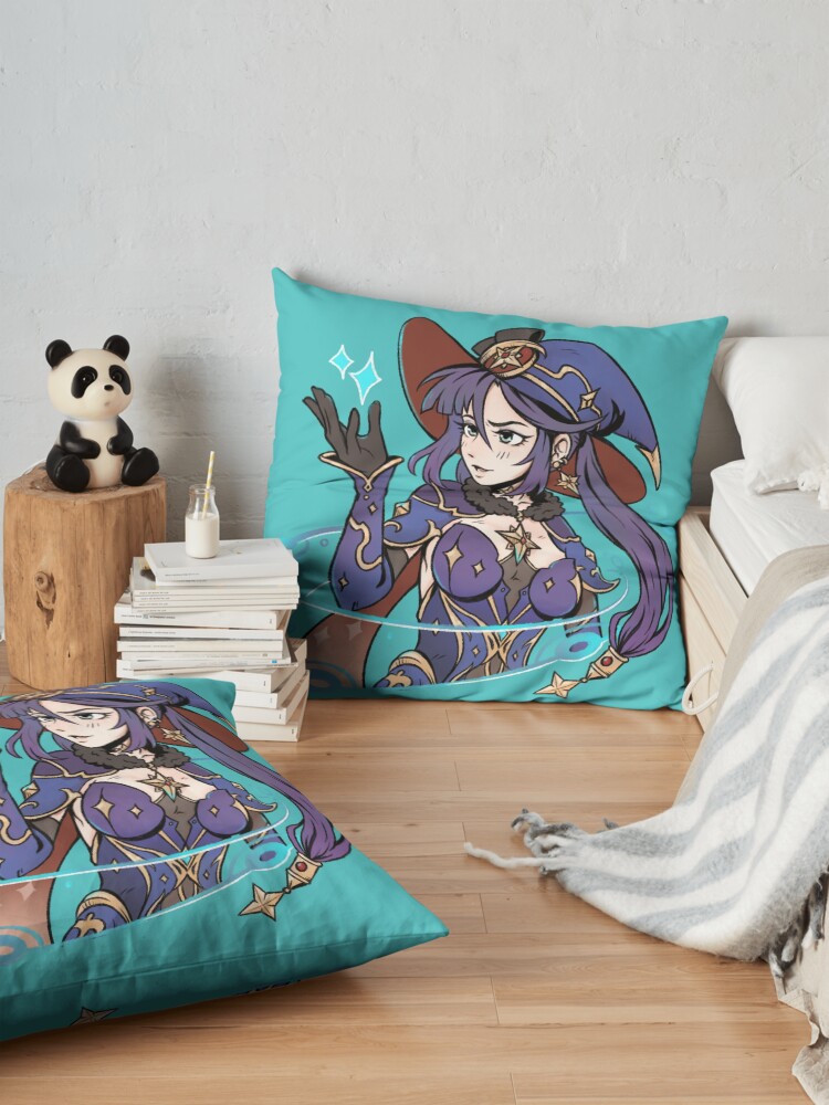 Alternate view of Mona - Genshin Impact Floor Pillow