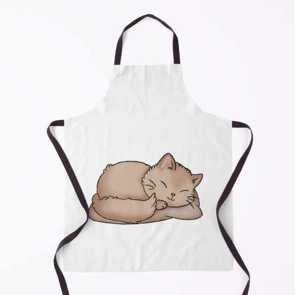 Item preview, Sleeping Fluffy Cream Cat designed and sold by Zephyr-Studio.