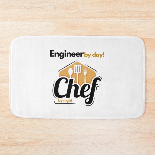 Item preview, Engineer by day chef by night designed and sold by Fufustyle.