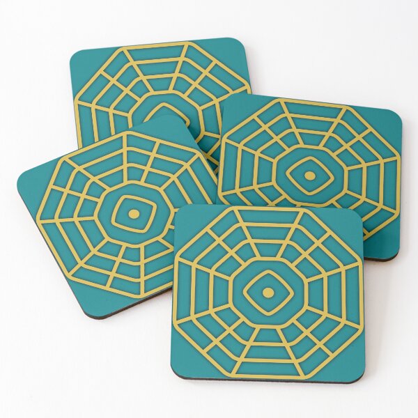 Item preview, Chinese Symbol Bagua - GREEN designed and sold by Carina Parry Studios.