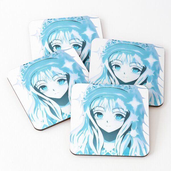 Item preview, cute happy blue anime ice princess  designed and sold by UncleLanny.