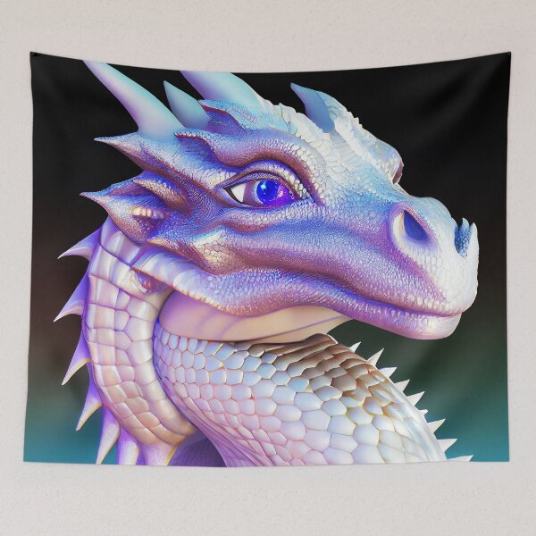 Item preview, Redreaming Dragon Series: The Second. Ruth white dragon designed and sold by REDREAMER.