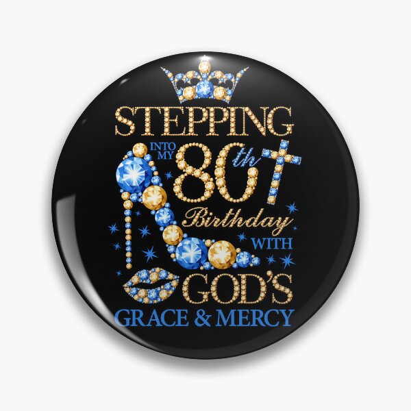 Item preview, 80th Birthday. Stepping into my 80 th Birthday lady’s  designed and sold by iclipart.