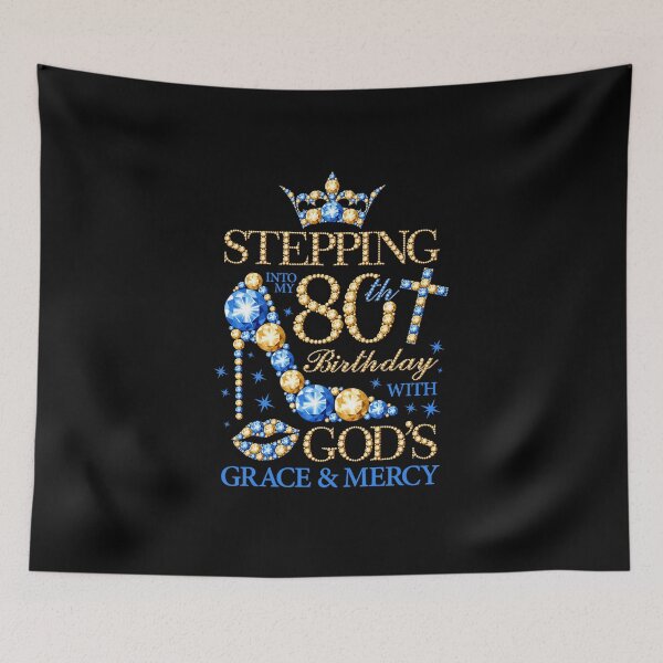Item preview, 80th Birthday. Stepping into my 80 th Birthday lady’s  designed and sold by iclipart.