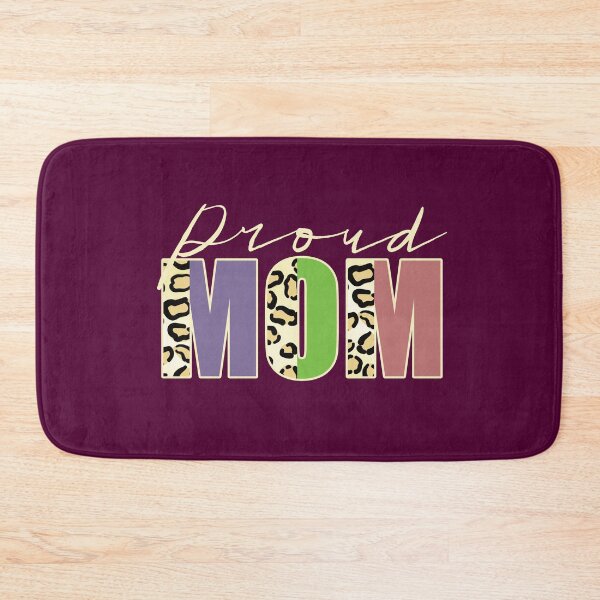 Item preview, Proud Mom Leopard Print Text Retro Family Quote designed and sold by CRHPOD20.