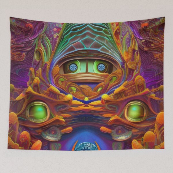 Item preview, Bitcoin Art Crypto Art AI 013 designed and sold by tpixx.