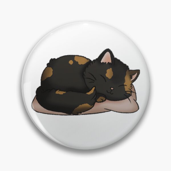 Item preview, Sleeping Fluffy Tortie Cat designed and sold by Zephyr-Studio.