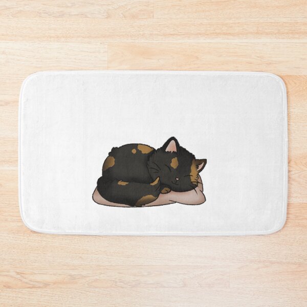 Item preview, Sleeping Fluffy Tortie Cat designed and sold by Zephyr-Studio.