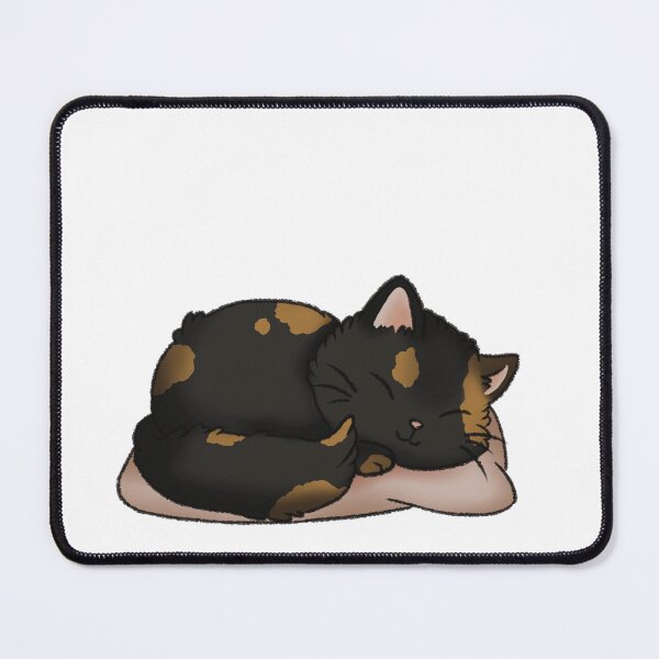 Item preview, Sleeping Fluffy Tortie Cat designed and sold by Zephyr-Studio.