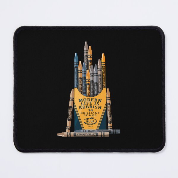 Item preview, Modern Life is Rubbish Album Crayons designed and sold by Lick-Design.
