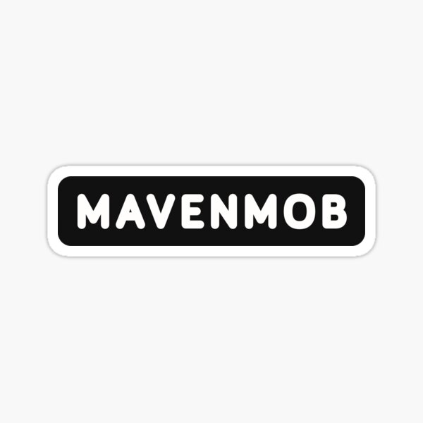 mavenmob font Sticker
