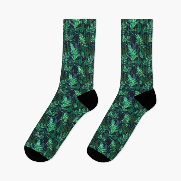 Item preview, Dark tropical green leaf patter #13 designed and sold by supeart.