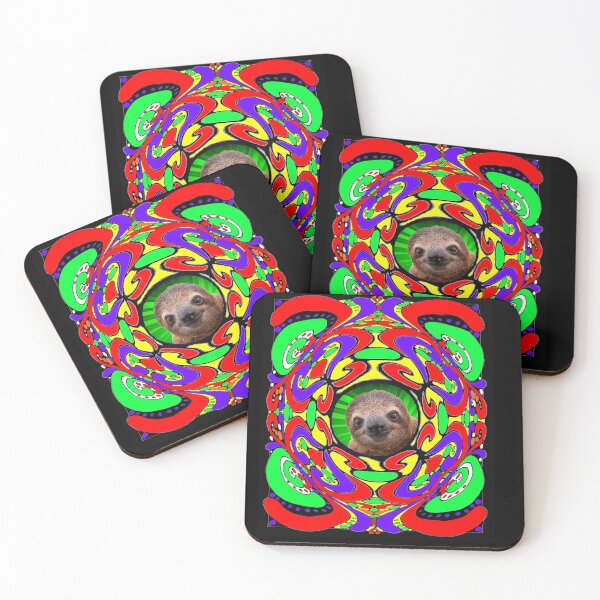 Item preview, Psychedelic Sloth designed and sold by AuntyReni.