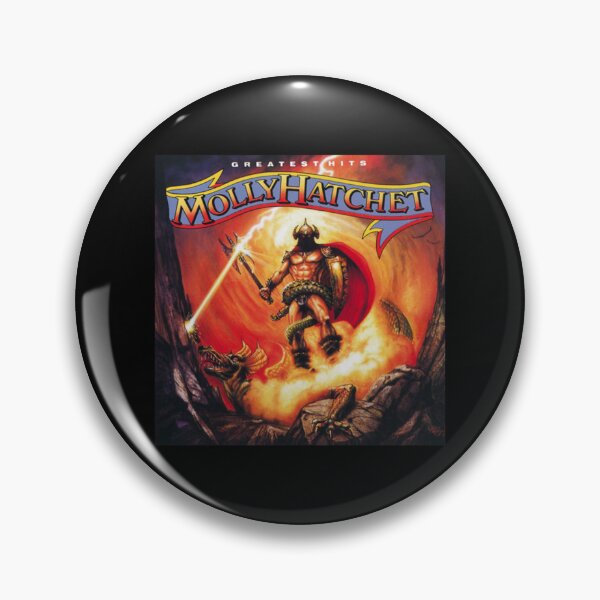 Artikelvorschau, Molly Hatchet Greatest Hits Klassisches T-Shirt entworfen und verkauft von mersonbaggerd.