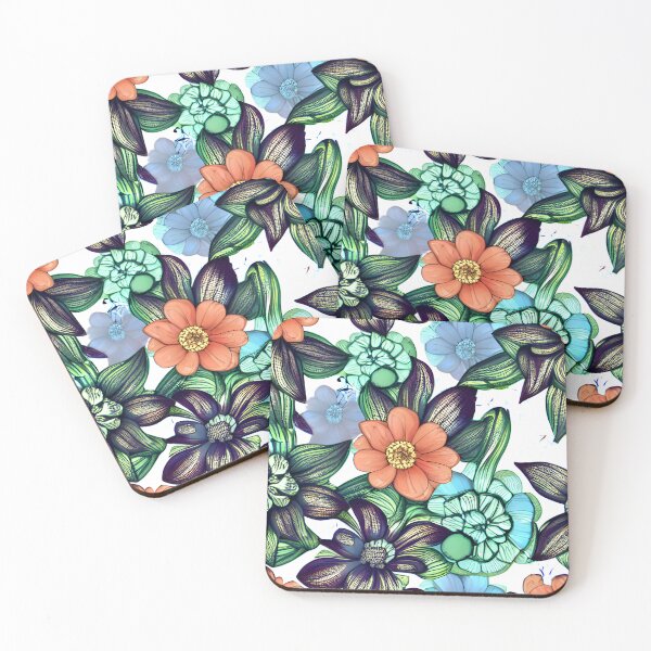 Item preview, Hibiscus leaf pattern #5 designed and sold by supeart.