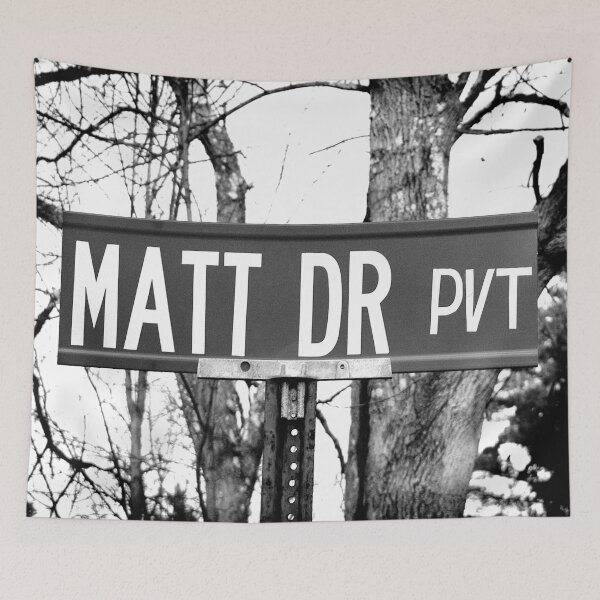 Item preview, A Street Sign Named Matt designed and sold by jcwest.