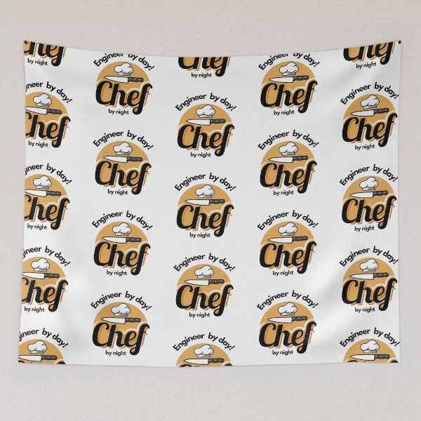 Item preview, Engineer by day chef by night! designed and sold by Fufustyle.