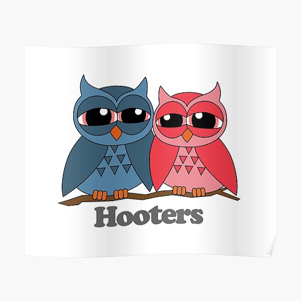 "Hooters" Poster for Sale by vectorbay Redbubble