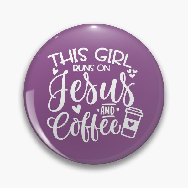 Item preview, Copy of This Girl Runs on Jesus and Coffee Love designed and sold by Rowena Jones.