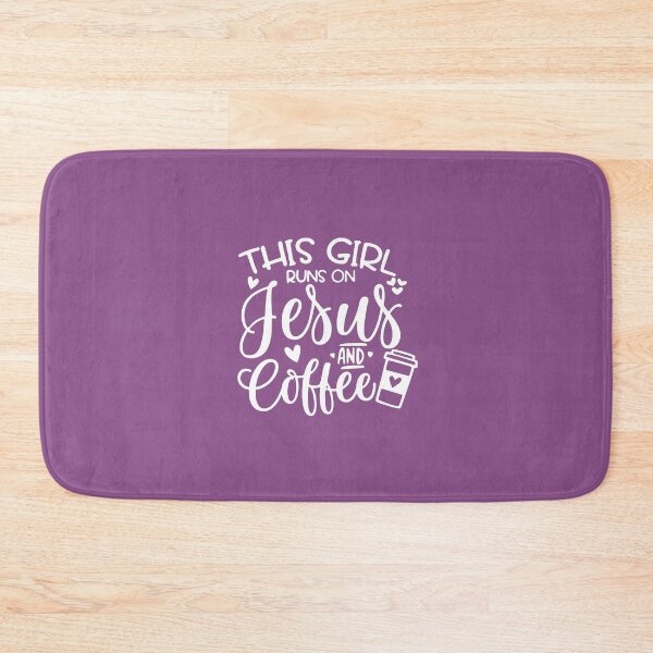 Item preview, Copy of This Girl Runs on Jesus and Coffee Love designed and sold by Rowena Jones.