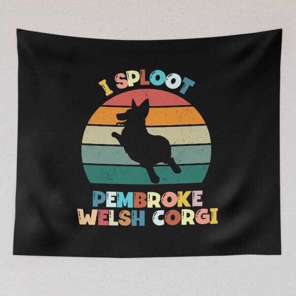 Item preview, I Sploot Pembroke Welsh Corgi designed and sold by Peter Stawicki.