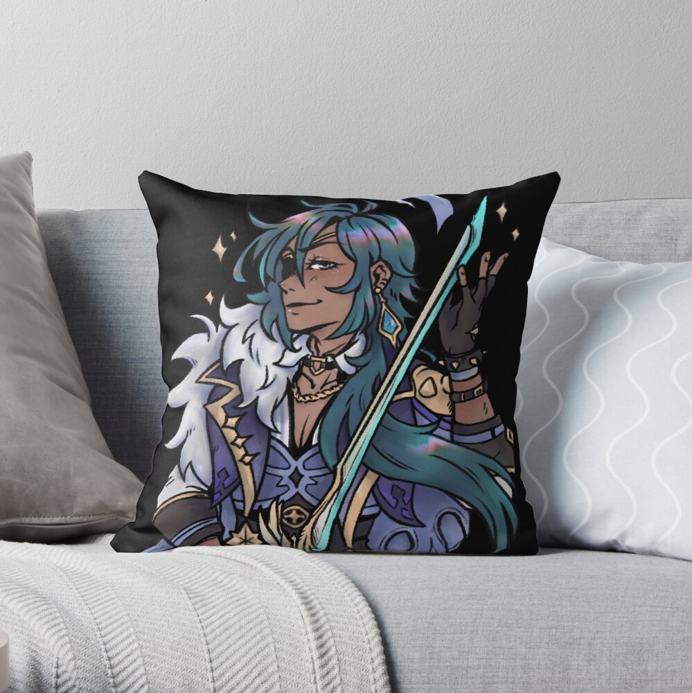 Kaeya - Genshin Impact Throw Pillow