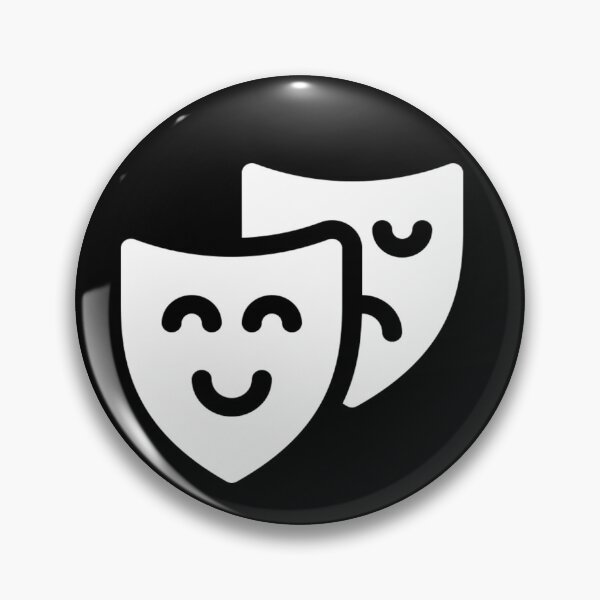 Item preview, The faces of theater designed and sold by LinaMercata0428.
