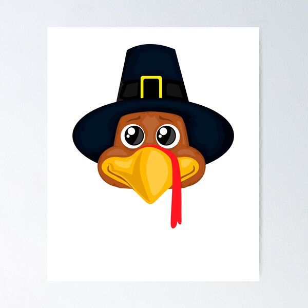 Item preview, Unique Layered face Turkey Thanksgiving Toddler designed and sold by bestdesign4u.