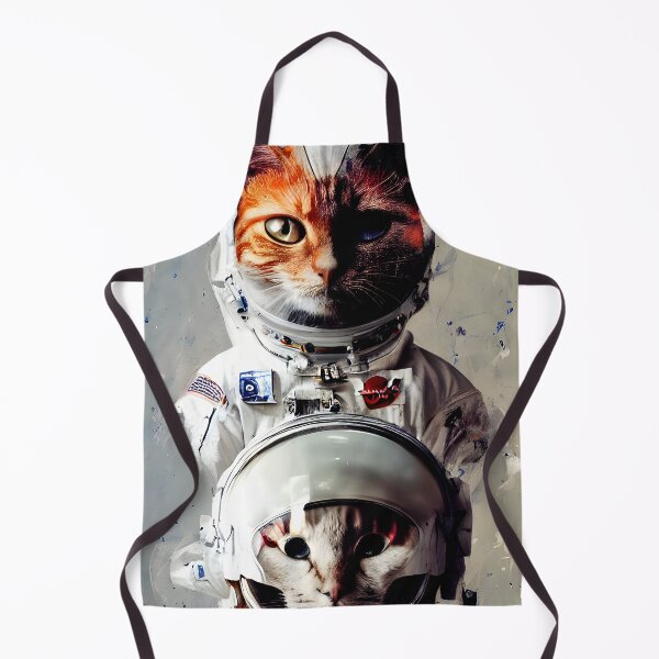 Aperçu de l'œuvre peinture d'astronaute de chat #23 créée et vendue par supeart.
