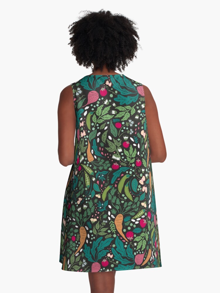 Thumbnail 3 of 4, A-Line Dress, Farm to Table designed and sold by JMHurd.