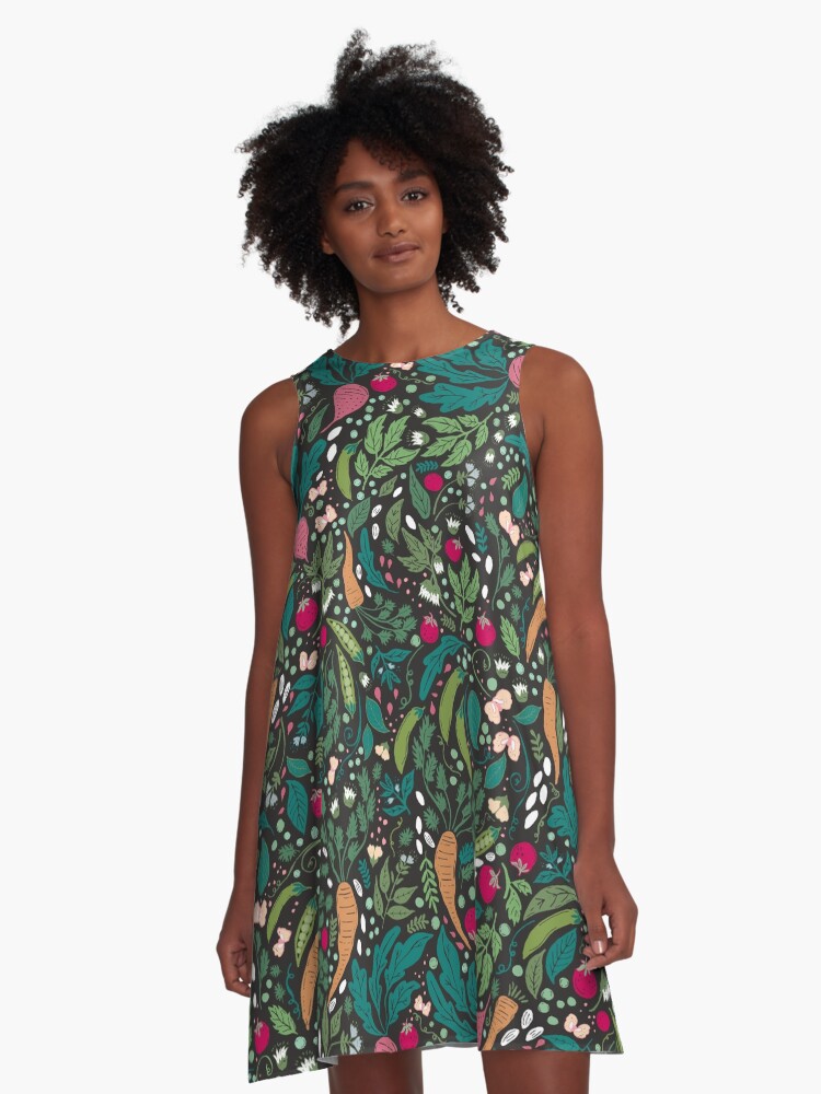 Thumbnail 1 of 4, A-Line Dress, Farm to Table designed and sold by JMHurd.