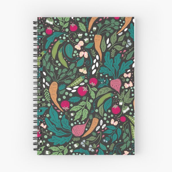 Artikelvorschau,  buntes Gemüse.
Dieser Entwurf gewann den 1. Platz in Spoonflower's Farm to Geschirrtuchwettbewerb am 26. Oktober 2018 .. entworfen und verkauft von Jacqueline Hurd.