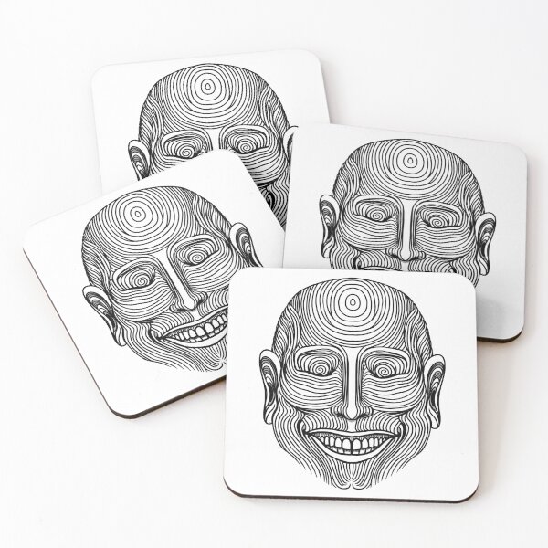 Item preview, strange smiling buddha tattoo designed and sold by Blue Bouy.