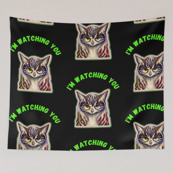 Item preview, A Cat And An Owl Funny Pet Owner  designed and sold by WoodburyLake.
