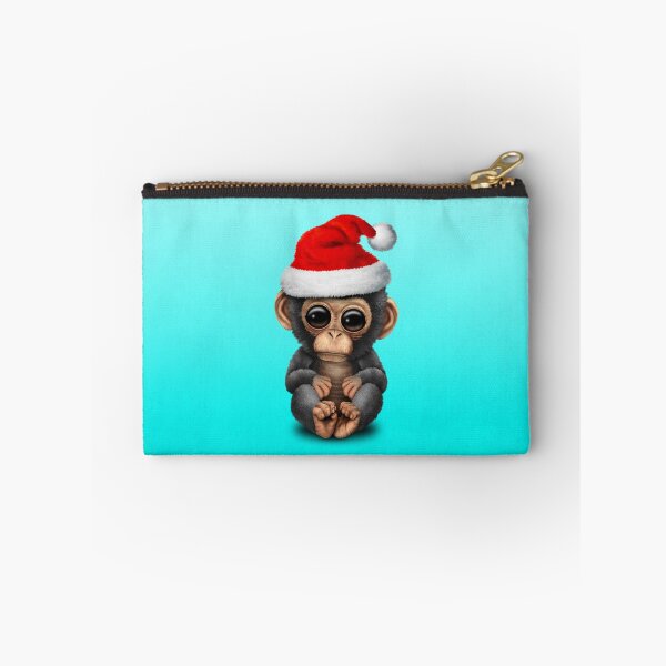 Item preview, Baby Chimp Wearing a Santa Hat designed and sold by JeffBartels.