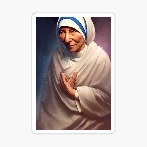Item preview, Mother Theresa fly high designed and sold by Jblum7.