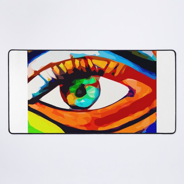 Item preview, Eye abstract colorful painting designed and sold by shrolts.