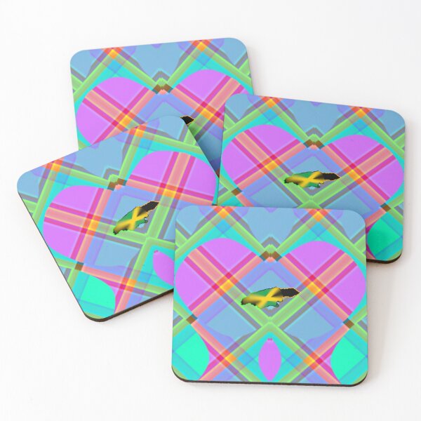 Item preview, UNFORGETTABLE WEST INDIES CHRISTMAS SOUVENIRS - UNIQUE ABSTRACT CARIBBEAN GEOMETRIC PATTERN - GREATJAMAICAN VIBES FLAG INSPIRATION designed and sold by Ralek.