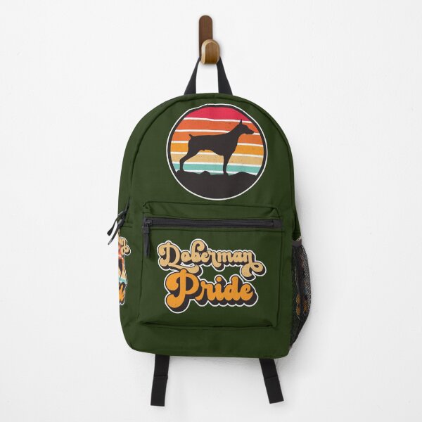 Item preview, Doberman Pride Retro Sunset Dog Silhouette Pet Design designed and sold by CRHPOD20.