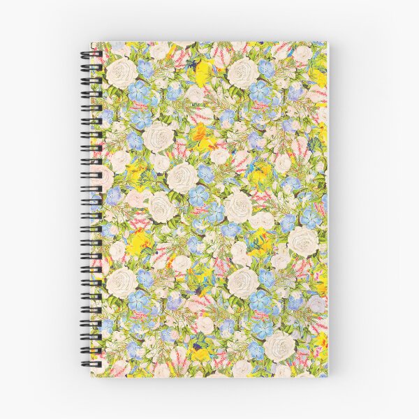 Item preview, Seamless Floral Pattern With bright Color Minimalistic Flowers designed and sold by BeInTouch.