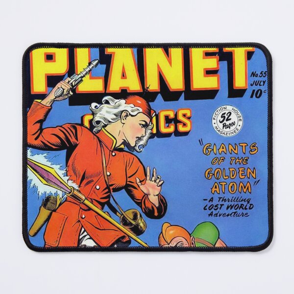 Item preview, The cover of Planet Comics #55! designed and sold by ArchimedesPrime.