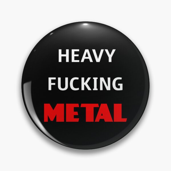 Item preview, Heavy Fucking Metal Racerback Tank Top designed and sold by rukoroupikq.